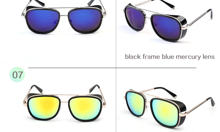 Мужские солнцезащитные очки с 3 лучами TONY Matsuda, стимпанк, Ретро стиль, брендовые, дизайнерские, Oculos Masculino Gafas C61