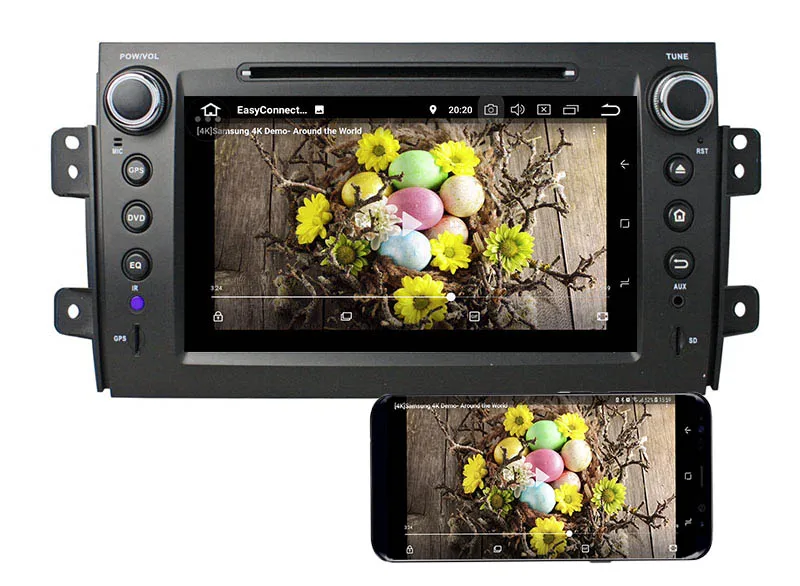 Perfect Belsee for Suzuki SX4 2006-2011 Android 8 Octa Core Car Radio 4GB Stereo Bluetooth GPS Unit Autoradio DVD Player WiFi Mirrorlink 4