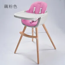 Детский обеденный стул из цельного дерева, роскошный эвкалипт для детей 6 месяцев-3 лет, детский обеденный стул, Европейский королевский детский обеденный стул на заказ