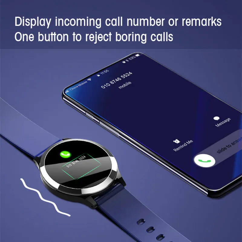  2019 Interpad New Android iOS Smart Watch ECG PPG Blood Pressure Heart Rate Monitor Smartwatch For 
