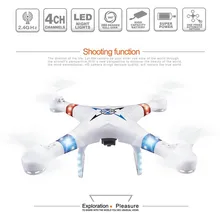 Wifi fpv RC drone 396 W quadcopter 2.4G 4CH 6 axis remote control quadcopter dengan kamera rc helikopter model rc mainan untuk hadiah terbaik