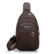 Для мужчин Повседневное PU кожа Сумка Высокое качество дизайнер мужской груди пакет Корейский Для мужчин s дорожные сумки Ретро Crossbody Курьерские сумки