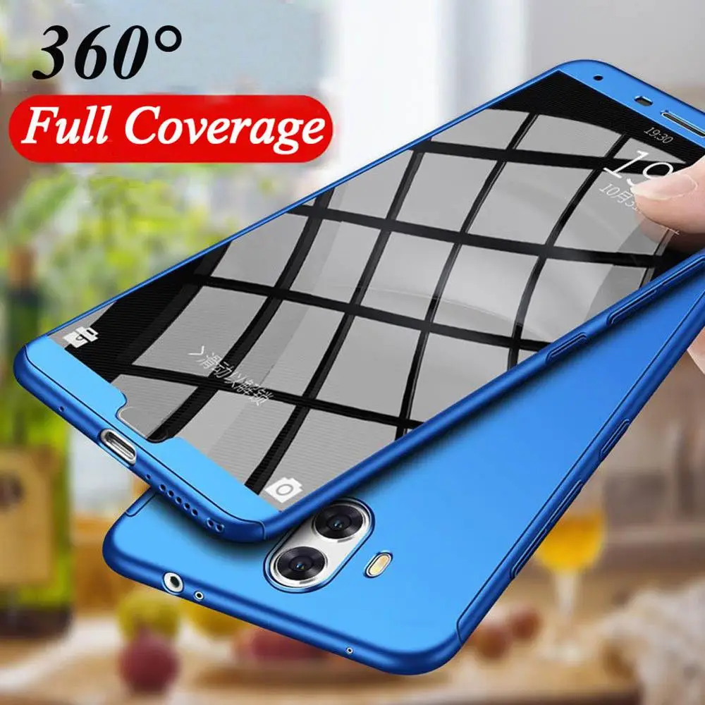 

360 Degree Full Cover Protect Case For Huawei P Smart 2019 Slim Hard PC Protective Case For Huawei P30 P20 Lite P30Pro Coque