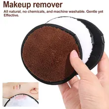 1 шт. мягкое полотенце для снятия макияжа из микрофибры, очиститель для лица, многоразовые очищающие тканевые подушечки, инструменты для ухода за кожей лица