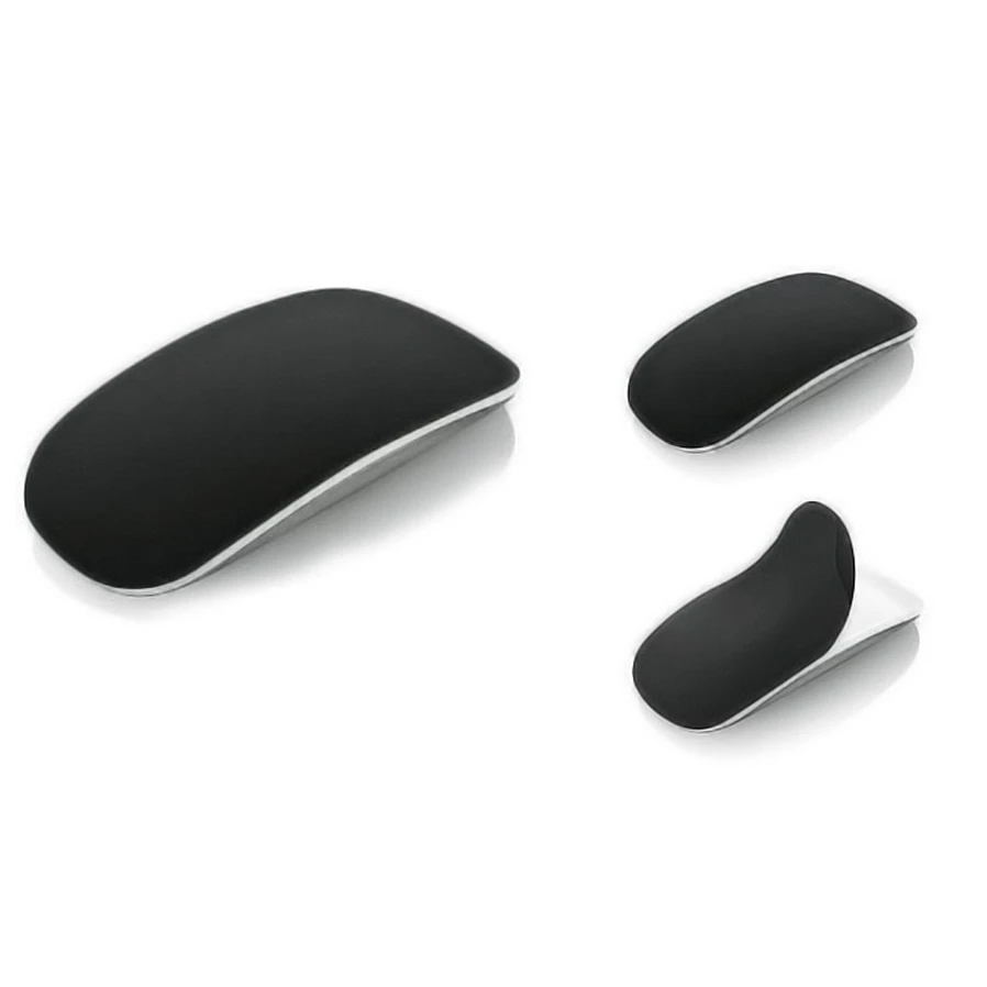 Autocollant de souris souple ovale pour iMac, en Silicone, de couleur  magique, pour Macbook Air Pro Retina 11 13 15 | AliExpress