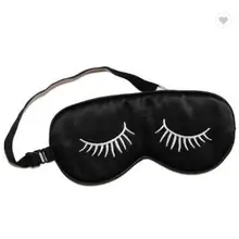 Изготовленная на заказ супер мягкая натуральная шелковая маска для сна с ушками