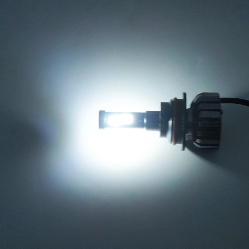 1 пара N7 LED 8000LM 9007 80 Вт автомобильных фар освещения 6000 К свет лампы заменить лампу w/anti-Dazzle луч