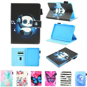 

Sleeve Pouch Bags Case for Amazon All-new Kindle 2019 10th generation Cute Animal Silicone PU Leather Shell Capa Smart Cover