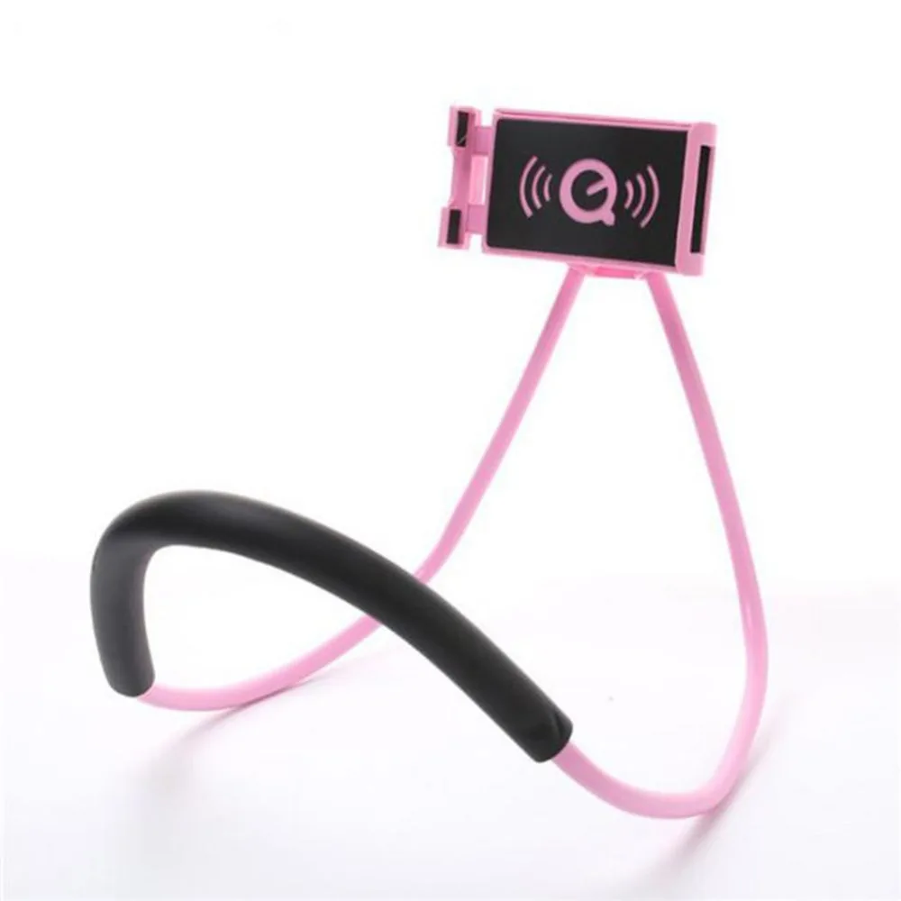 Sanheshun Universal Lazy Neck Hanging Holder Mobile Phone Holder Clip
