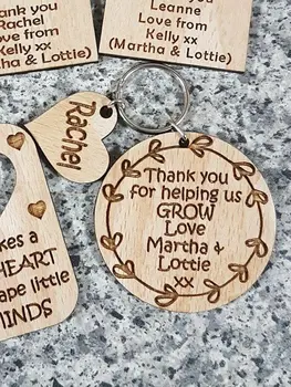 

A teacher takes a hand keyring and 2 charms set, Teacher Appreciation Gift Keyring set, thank you teacher gifts, end of school y