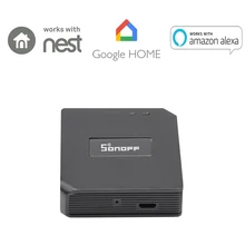 Sonoff RF Brigde Wi Fi 433 мГц беспроводной преобразователь сигнала для Умный дом автоматизации отлично работает с Amazon Alexa, Google дома