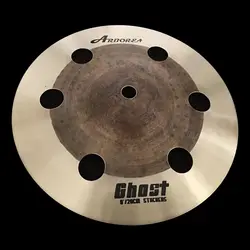 Высококачественный ручной работы Профессиональный призрак серии 8 "Stacher Cymbal/8 дюймов озоновый тарелка