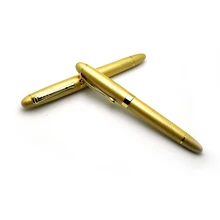 Золотая шариковая ручка, подарки, декоративная отделка, нержавеющая Высококачественная золотая ручка, деловая, быстро пишущая шариковая ручка
