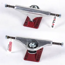 Independent Truck 129mm High Trucks Skateboard with Aluminum Hangers and Baseplates & Chromoly Steel Axles 3 Types Available