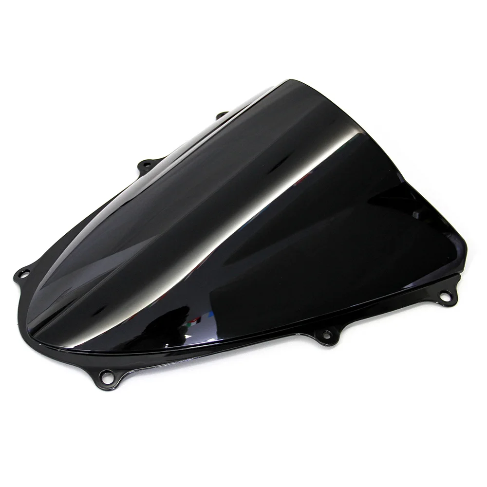 Motorcycle Black Double bubble Windshield / Windscreen For Suzuki GSXR