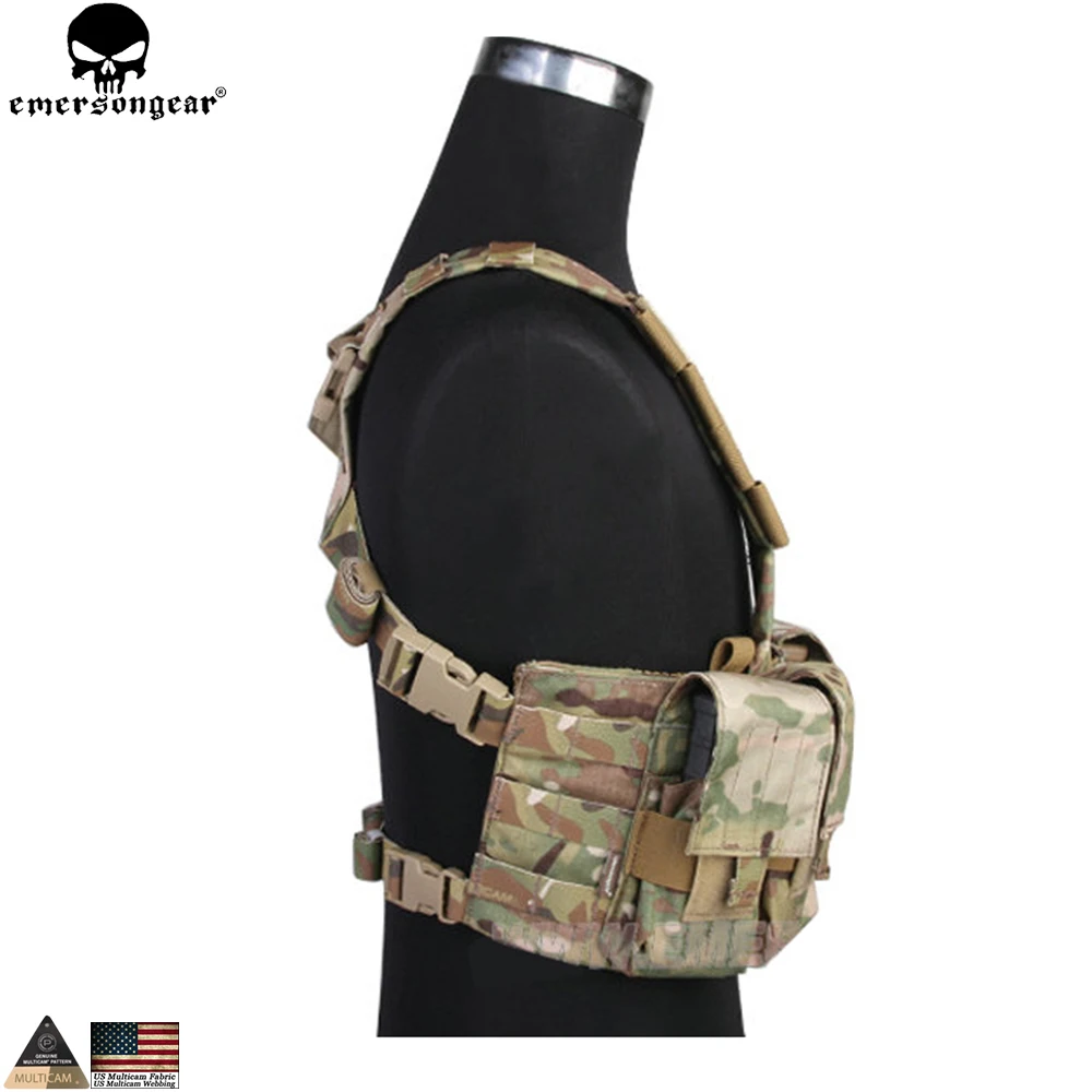 Тактический жилет EMERSONGEAR LBT1961K нагрудный с футляром для журнала 7 62 военный