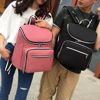 

Hot Selling Large Capacity Polyester Backpack Wear-resistant 2 Pieces Set Bag for Travel Shopping -B5
