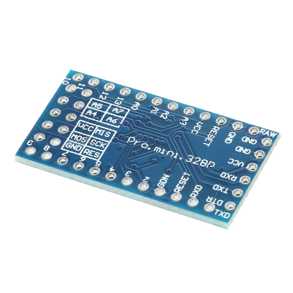 Плата микроконтроллера Pro Mini ATmega328P 5 в 16 МГц модуль для Arduino с контактными