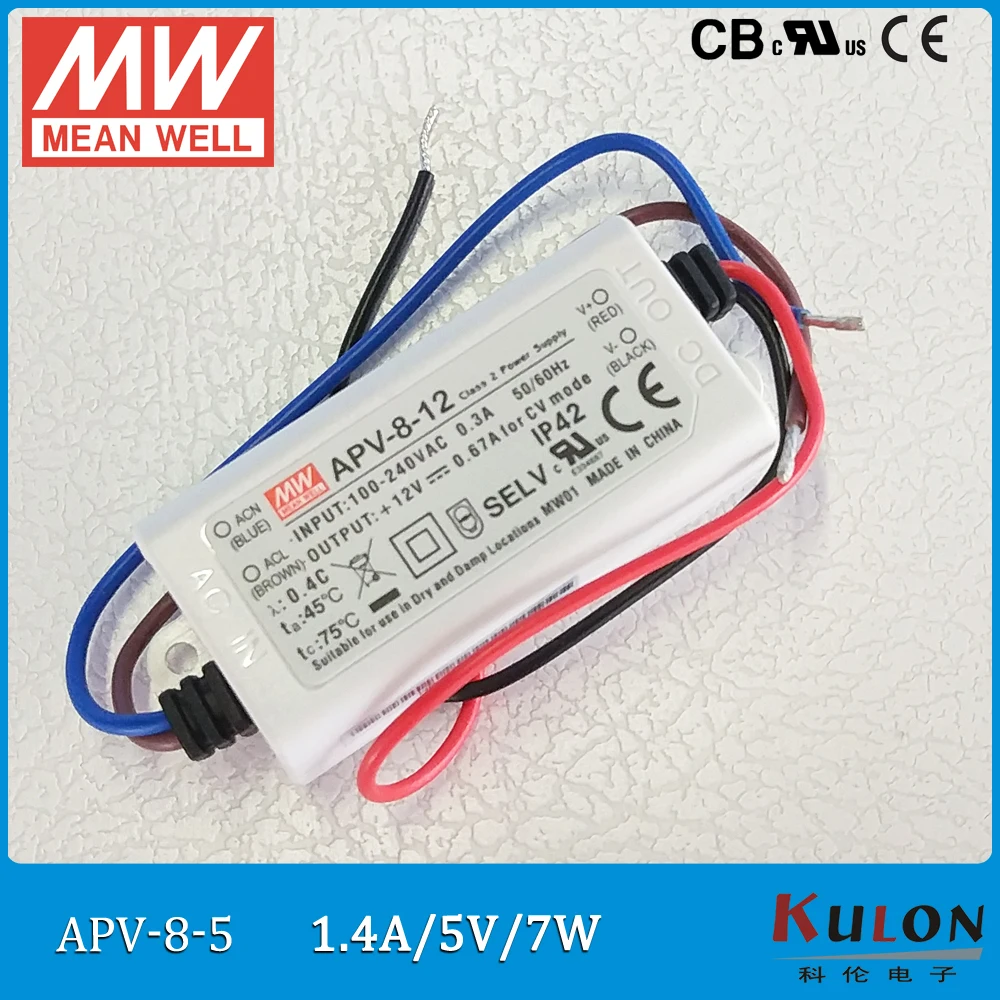 Aliexpress.com : Buy Original Meanwell LED driver 5V APV 8