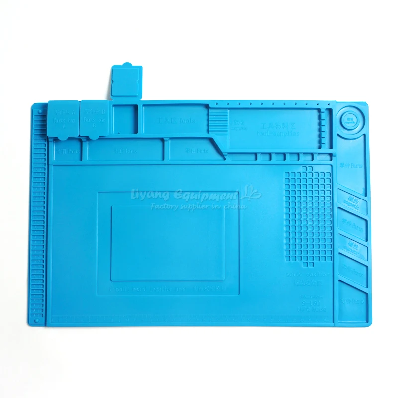 

Anti-static Silicone mat Magnetic Heat-resistant Soldering Mat BGA Soldering Station Insulation Pad Repair Tools