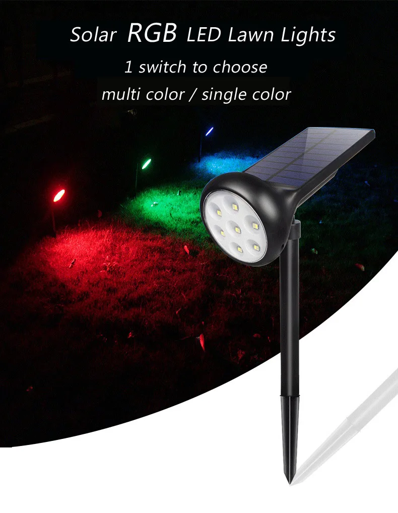 RGBW Color Changing Solar LED Lights (1)