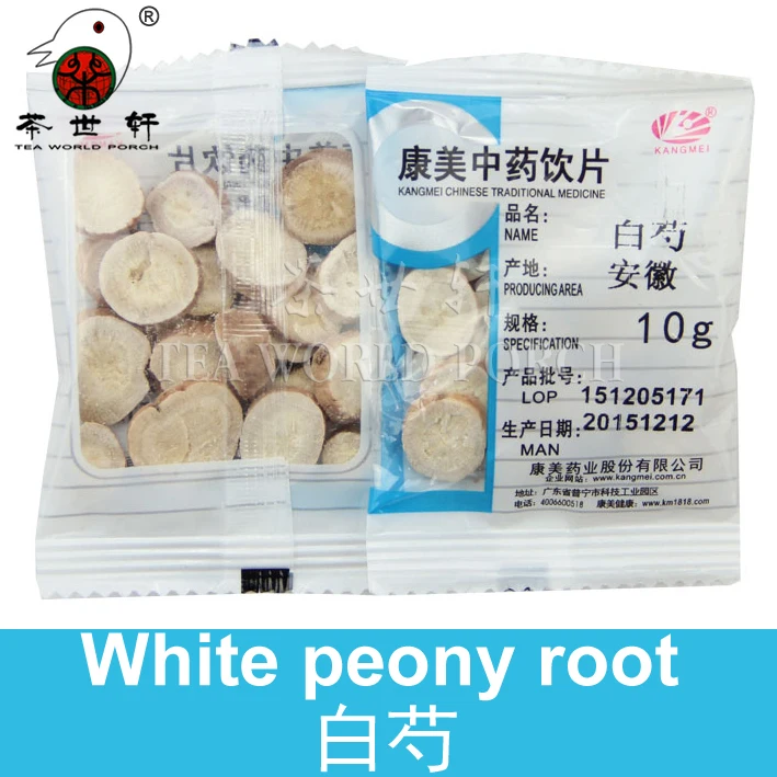 TEA WORLD PORCH Radix Paeoniae Alba Anhui 250 G/zhejiang Produce Grade A Small Packaging Siwu Soup First |