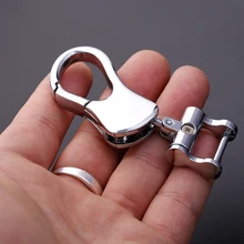 Продукт Талия ключ 360 градусов активность мультиплексирование брелок кольцо для bmw брелок автомобиль для джип брелок сталь