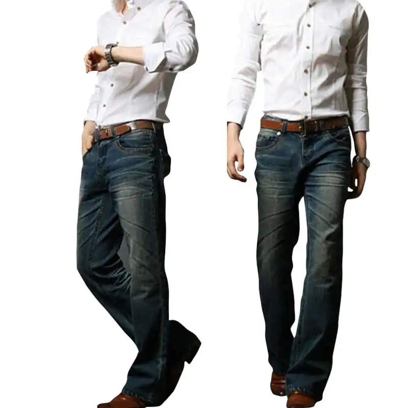 mens flared jeans 2018