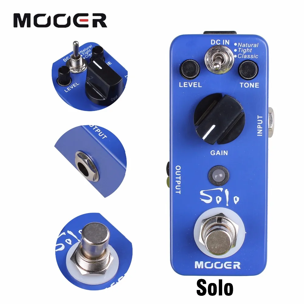 Mooer Solo High gain Distortion Guitar Effect Pedal With 3 Working