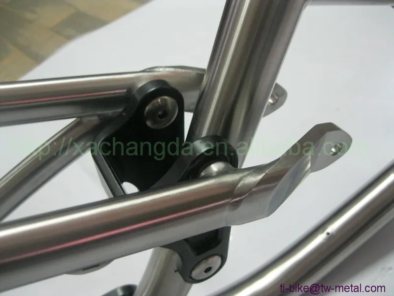 Excellent Titanium Suspension Bike Frame with Taper Head Tube Custom Titanium Suspension Frame with Post Mouth Brake China Titanium Frame 15 Excellent Titanium Suspension Bike Frame with Taper Head Tube Custom Titanium Suspension Frame with Post Mouth Brake China Titanium Frame 15
