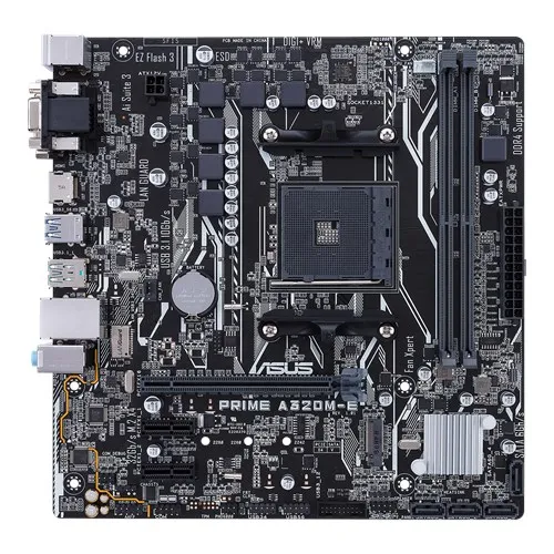 

Asus PRIME A320M-E Desktop Motherboard AMD A320 Socket AM4 DDR4 32GB SATA3 USB3.0 M.2 HDMI VGA Micro ATX Original Used Mainboard