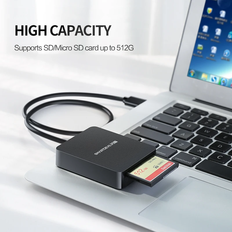 Кардридер SmartDevil USB 3 0 все в одном SD UCB TF CF/MS компактная флеш карта памяти адаптер OTG