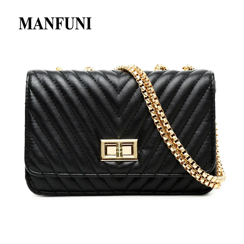 Women Crossbody Bags Pu Small Solid Black Fashion Classic Simple