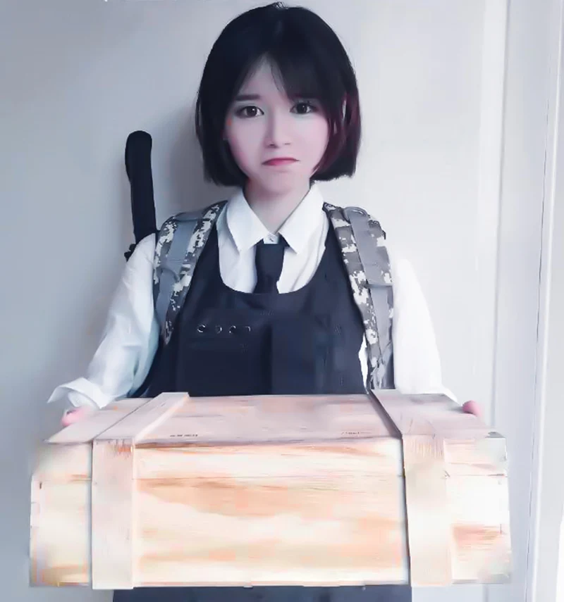  Game Playerunknown's Battlegrounds Eat chicken Cosplay Costume Halloweeen Carnival Packs PUBG Speci