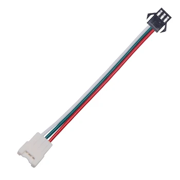 

5pcs 0.5ft 15cm JST Connector Cable for IP20 WS2812 Digital Smart LED Pixel Strip Module Light WS2812B Connector