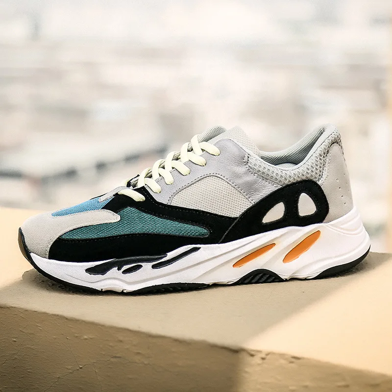 

Vintage Dad Men Shoes 2019 Kanye West Fashion Mesh Light Breathable Men Casual Shoes Men Sneakers Zapatos Hombre