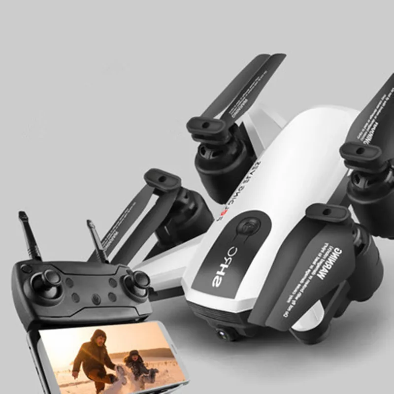 

Dual cameras Drone WIFI 1080P Camera FPV Altitude Hode Optical Flow Foldable Headless RC Quadcopter Selfie Drone with Camera HD