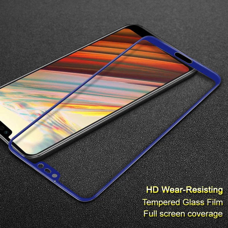 Imak полное покрытие из закаленного стекла для huawei Honor 10 9H Защитная пленка на