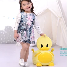 Мягкие товары для ухода за ребенком, милый детский горшок с уткой, туалет, Детский горшок, тренировочное сиденье для детей