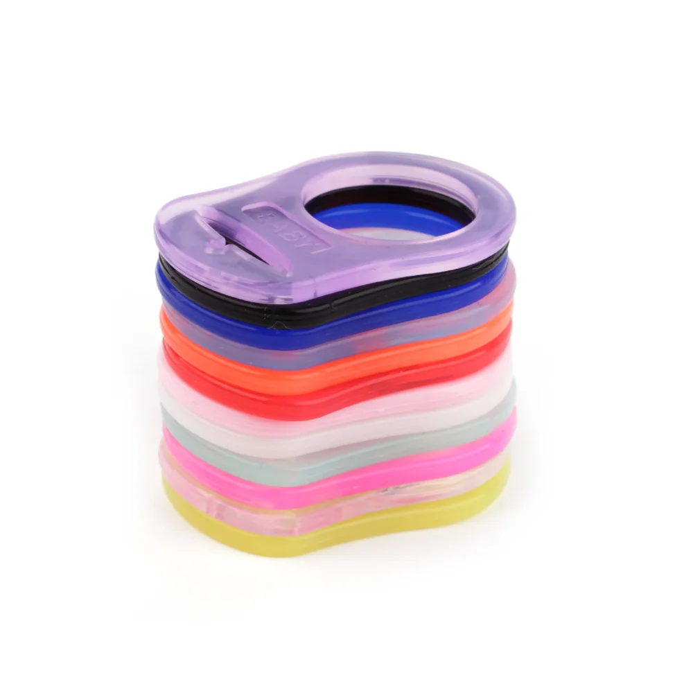TYRY.HU Baby Pacifier Holder Adapter 10pc Silicone Pacifier Clips Accessories Chupeta Clips Babie Pacifier Attache Sucette 3