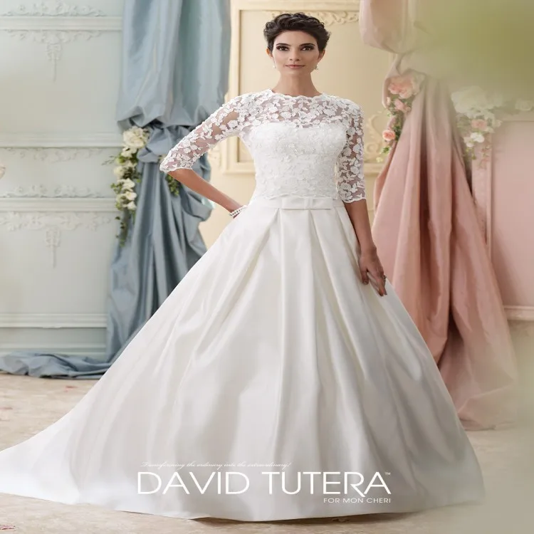 Simple And Elegant White Satin Sweetheart With Jacket Wedding