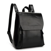 Women Backpack High Quality PU Leather Mochila Escolar School Bags For Teenagers Girls Casual Shoulder Bags Rucksack