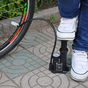 

2020 Bicycle Pumps Mini Portable High-pressure Bicycle Pump Pedal Cycling Pumps Straddling Inflator fpr Mountain Bike