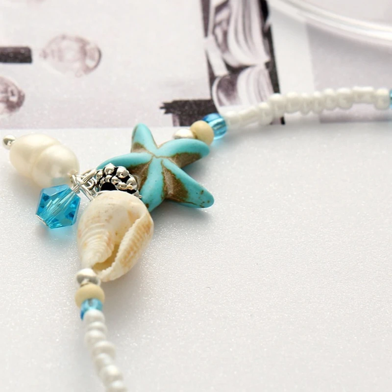 Bohemian Starfish & Shell Anklets For Women | Foot Bracelets