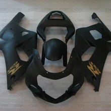 GSX R600 R750 R1000 2000-2003 K12 обтекатели GSXR 600 750 1000 03 02 2003 материя черный золото Пластик обтекатели