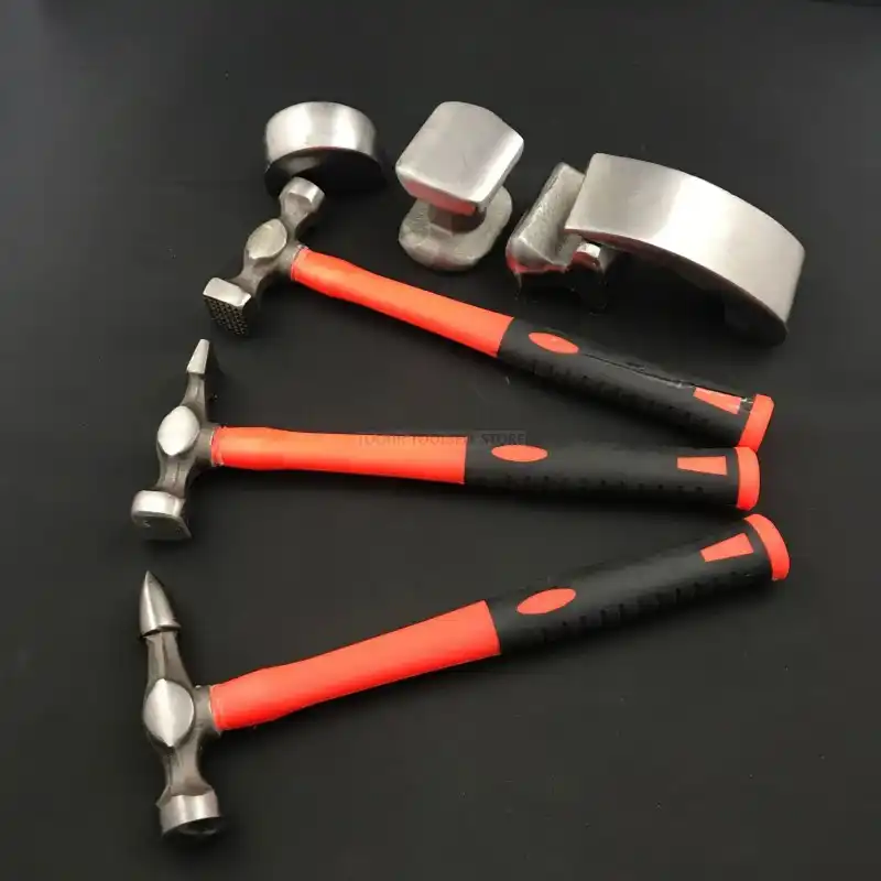 7pcs Sheet metal auto mechanic tool auto body & fender repair kit car