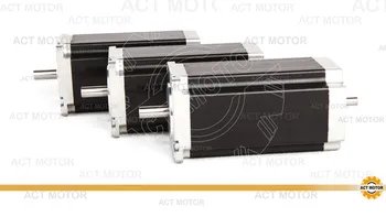 

ACT Motor 3PCS Nema23 Stepper Motor 23HS2430B Dual Shaft 4-Lead 425oz-in 112mm 3.0A Bipolar 8mm-Diameter US CA JP FR DE UK Free
