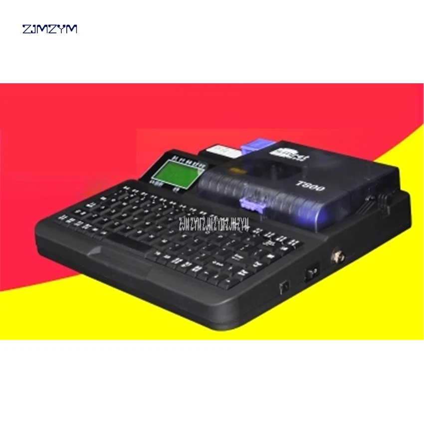 T800 Label Number Tube Printer Electronic Lettering Machine Wire Marker