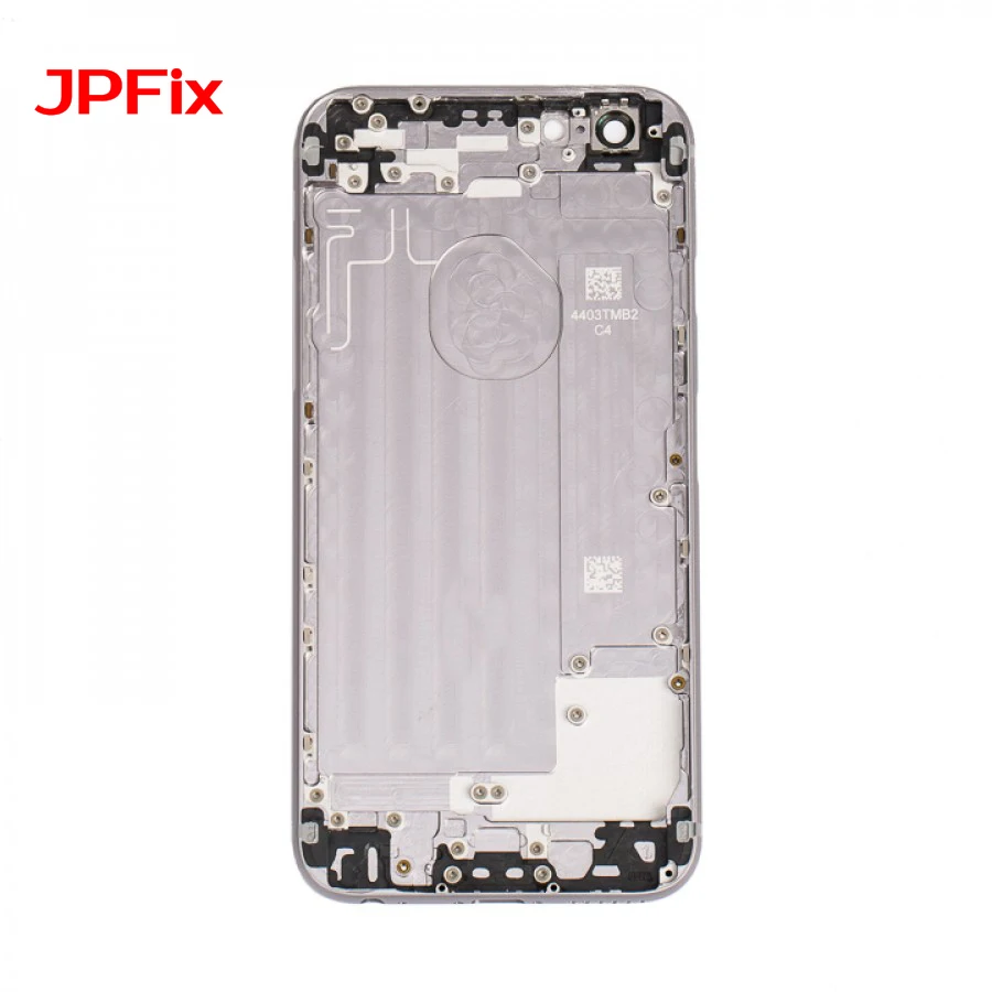 JPFix для iPhone 6G задняя крышка батарейного отсека чехол для задней части телефона средняя панель Замена с лотком для карт и боковой кнопкой