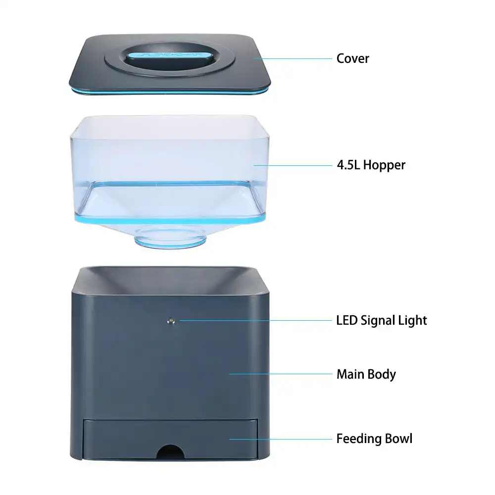 bluetooth dog food dispenser